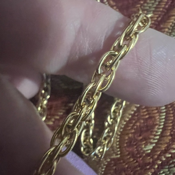 Gold Plated Rope Chain - Picture 2 of 5